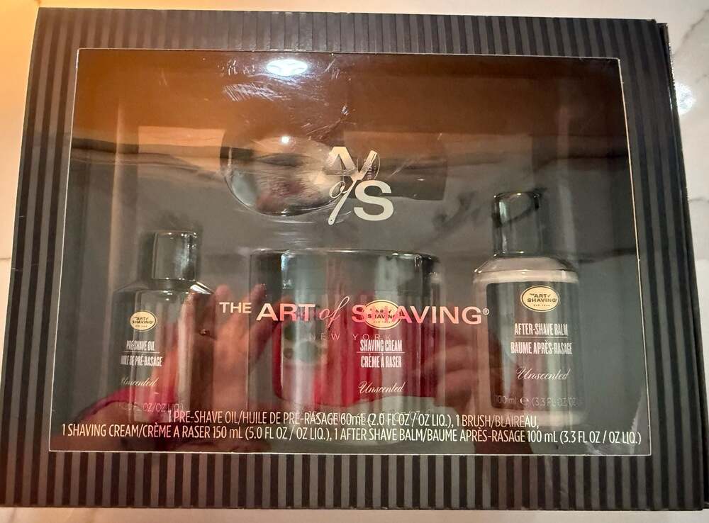 The Art of Shaving 4-Piece Full Size Shaving Kit - Unscented